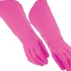 Adult Pink Hero Gauntlet Gloves Costume Accessory