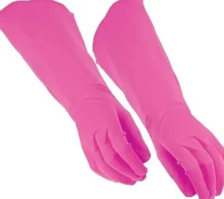 Adult Pink Hero Gauntlet Gloves Costume Accessory
