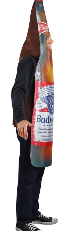Adults Anheuser-Busch Budweiser Beer Bottle Costume