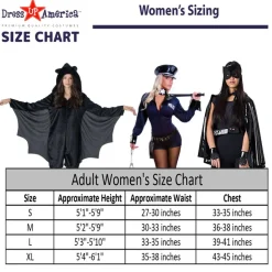 Adults Black Bat Costume