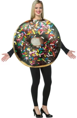 Adults Chocolate Donut with Sprinkles Costume