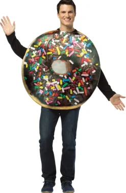 Adults Chocolate Donut with Sprinkles Costume