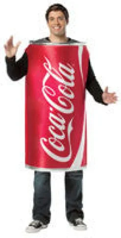 Adults Coca-Cola Can Costume