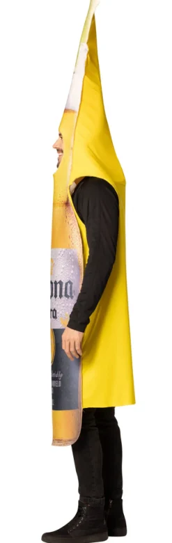 Adults Corona Extra Bottle with Lime Costume