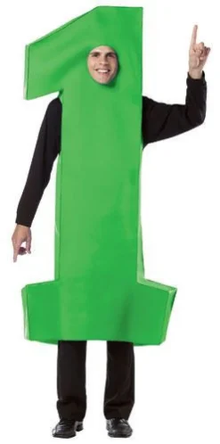 Adults #1 Costume - Various Colors