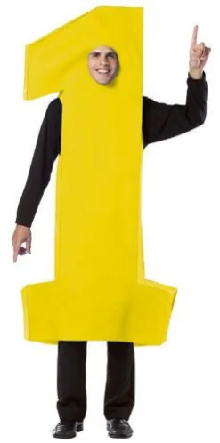 Adults #1 Costume - Various Colors