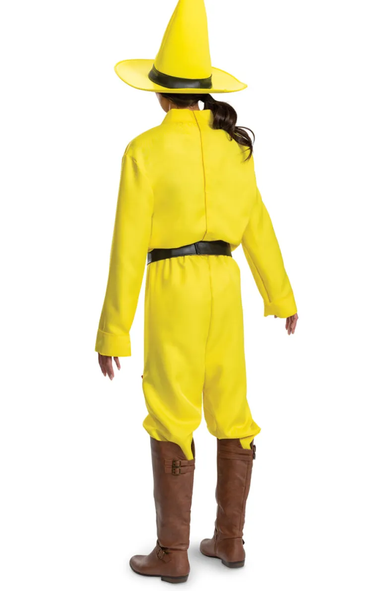 Adults Curious George Person In The Yellow Hat Costume