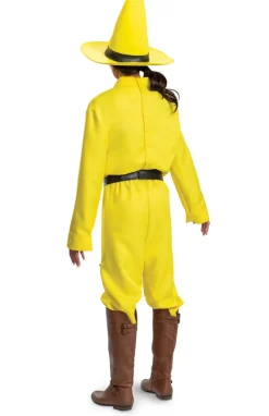 Adults Curious George Person In The Yellow Hat Costume