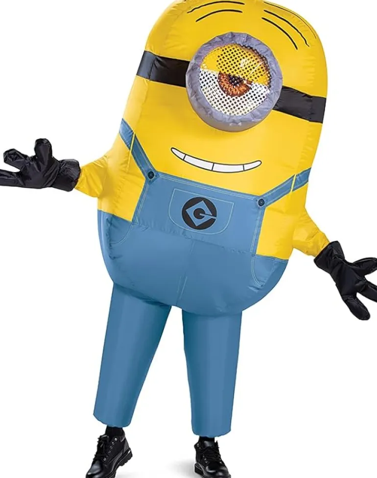 Adults Despicable Me Inflatable Minion Stuart Costume