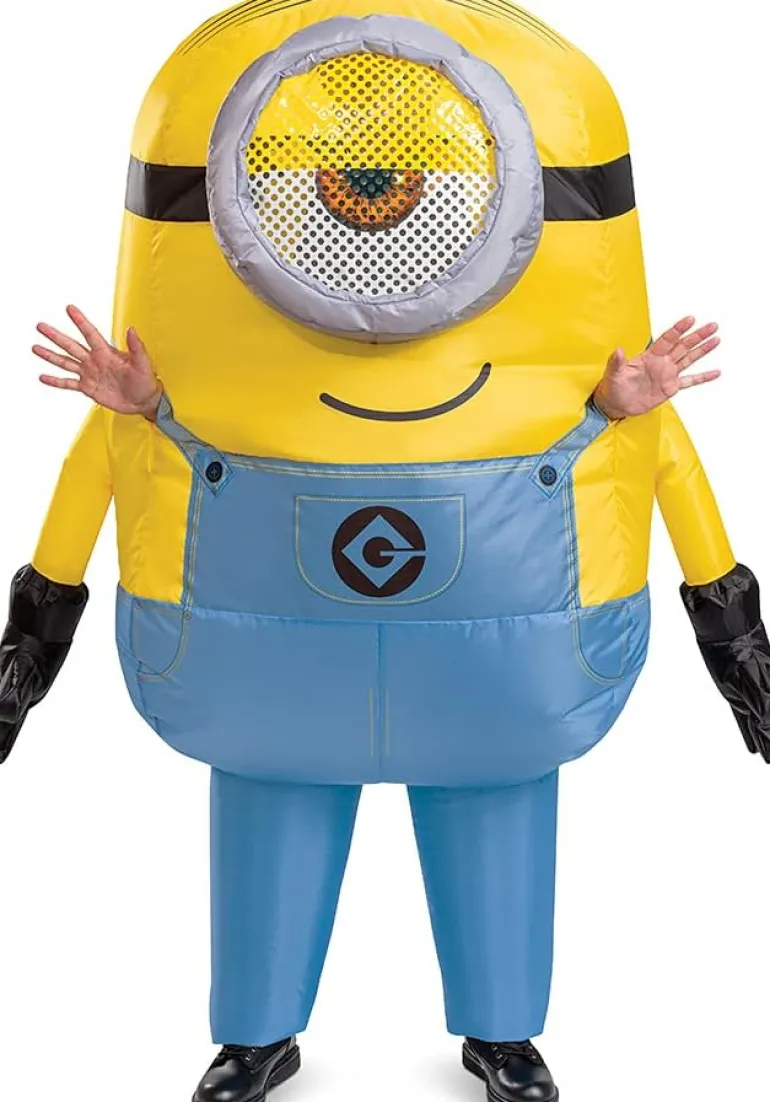 Adults Despicable Me Inflatable Minion Stuart Costume