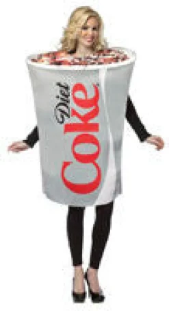 Adults Diet Coke Cup Costume
