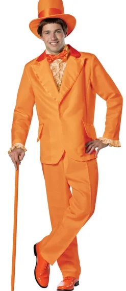 Adults Dumb Orange Goofball Costume