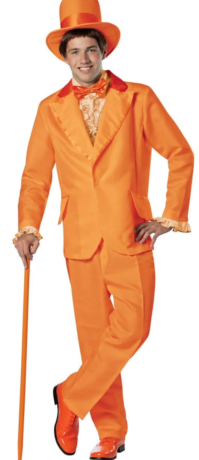 Adults Dumb Orange Goofball Costume