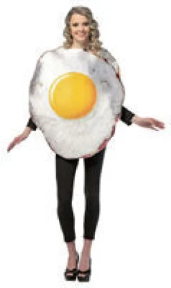 Adults Fried Egg Costume