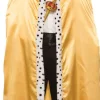 Adults Golden Royal Cape Costume