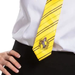 Adults Harry Potter Hufflepuff Tie Costume Accessory