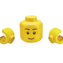 Adults Iconic Lego Mask & Hands Costume Kit