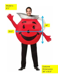 Adults Kool Aid Guy Costume