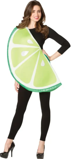 Adults Lime Slice Costume