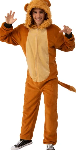 Adults Lion Comfy Wear Onesie Costume Jumpsuit