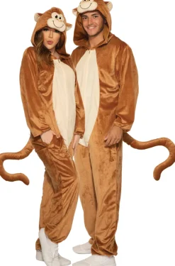 Adults Monkey Comfy Wear Onesie Costume Jumpsuit