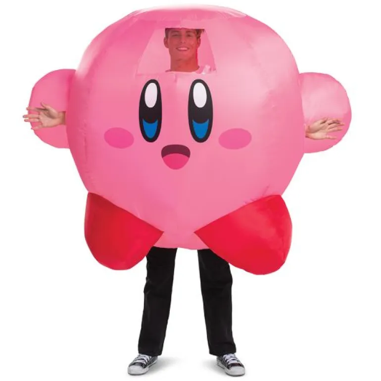 Adults Nintendo Inflatable Kirby Costume