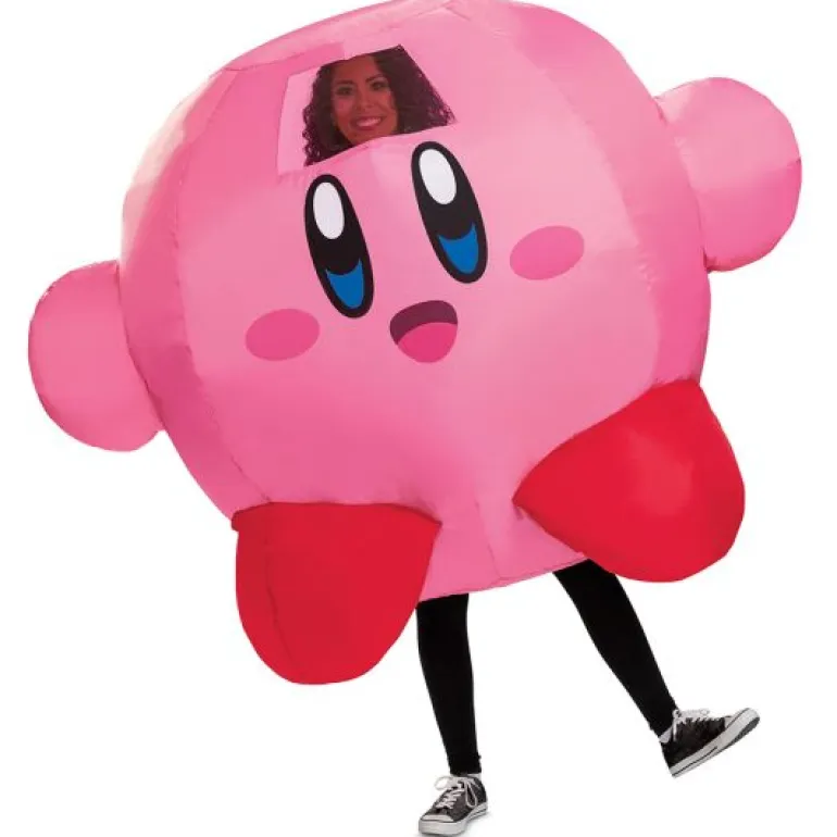 Adults Nintendo Inflatable Kirby Costume