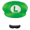Adults Nintendo Luigi Costume Hat & Mustache