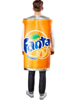 Adults Orange Fanta Can Costume