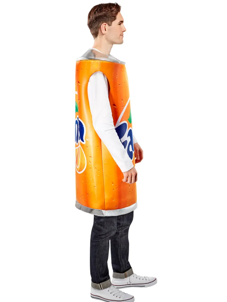 Adults Orange Fanta Can Costume