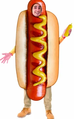 Adults Photo Real Hot Dog Costume