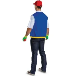 Adults Pokemon Ash Ketchum Costume Kit