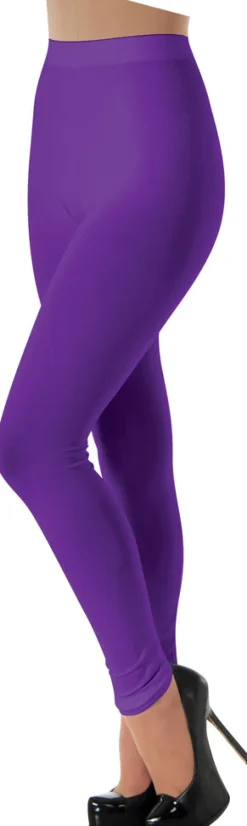Adults Purple Leggings
