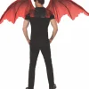 Adults Red Mechanical Devil Wings Costume Accessory