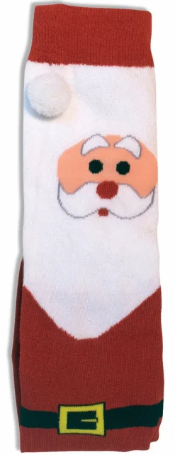 Adults Santa Christmas Socks Costume Accessory