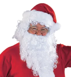 Adults Santa Claus Beard & Wig Value Set