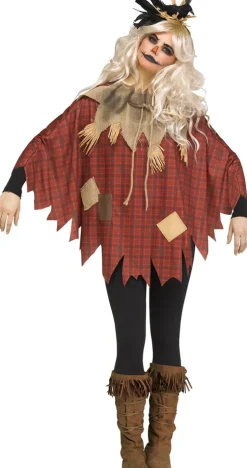 Adults Scary Scarecrow Costume Poncho