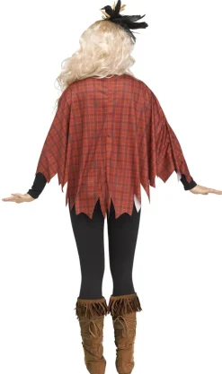 Adults Scary Scarecrow Costume Poncho