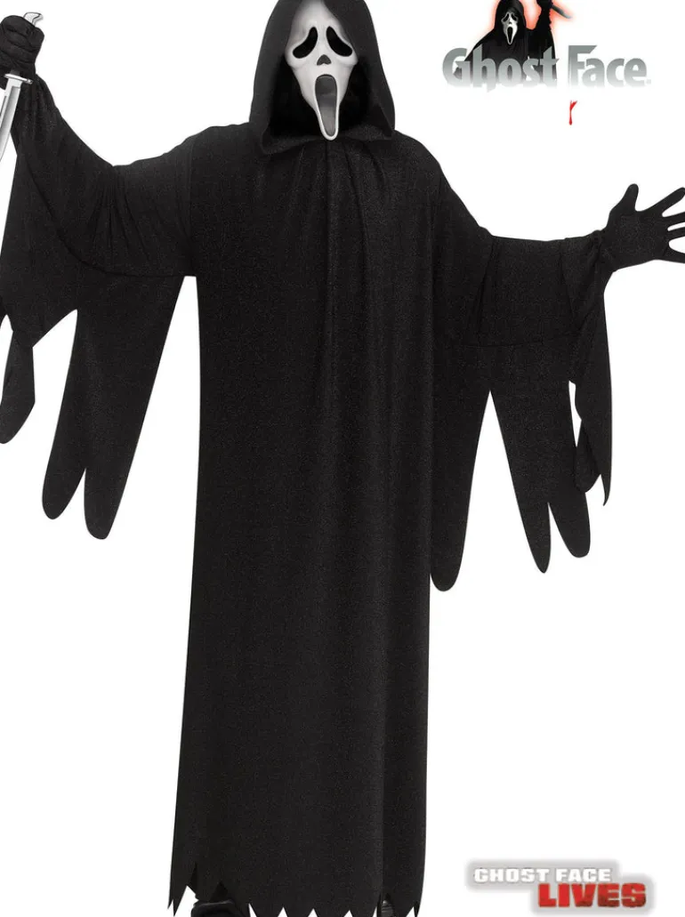 Adults Scream 25th Anniversary Ghost Face Costume