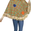 Adults Sweet Scarecrow Costume Poncho