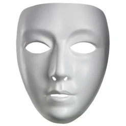 Adults/Teens Blank Female Costume Face Mask