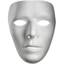 Adults/Teens Blank Male Costume Face Mask