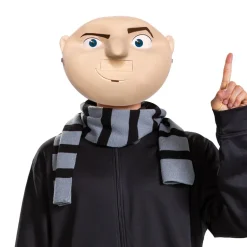 Adults/Teens Gru Mask And Scarf Costume Accessory Kit