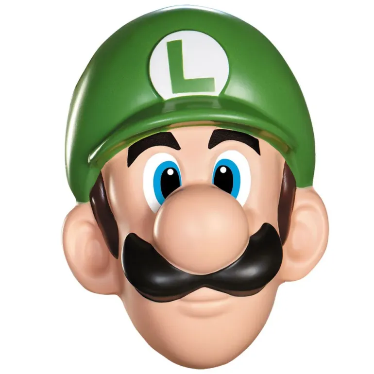 Adults/Teens Nintendo Luigi Costume Mask