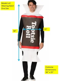 Adults Tootsie Roll Costume