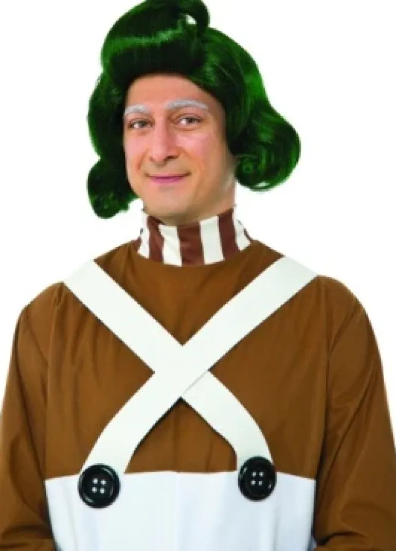 Adults Willy Wonka & The Chocolate Factory Oompa Loompa Wig