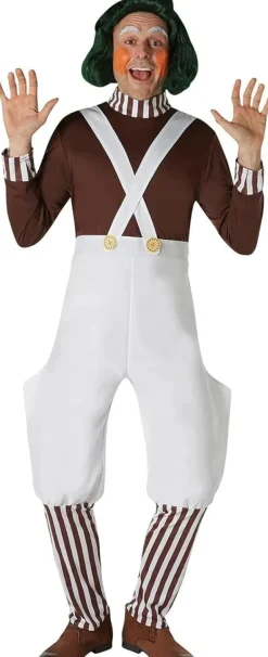 Adults Willy Wonka & The Chocolate Factory Oompa Loompa Wig