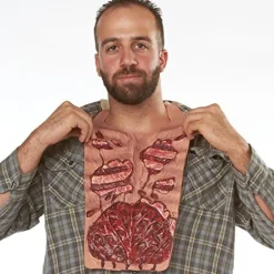 Adults Zombie Chest Costume Accessory
