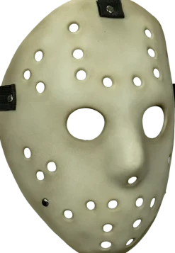 Aged Antique Killer Hockey Goalie Injection Costume Mask