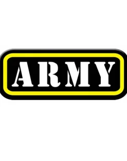 Army Iron On Patch Costume Accessory